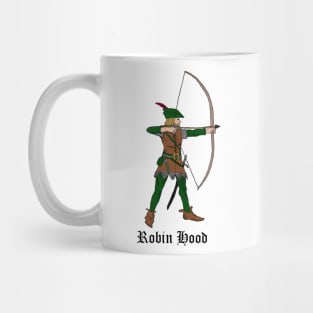 Robin Hood shooting arrow Mug